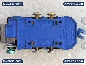 Eaton 1107-9BK Decorator Duplex Receptacle – actual item, photo 6 of 7