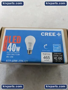Cree A19-40W-27K-U1 Lighting – actual item, photo 2 of 4