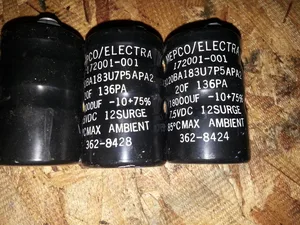 Mepco Electra 3120BA183U7P5APA2 Electrolytic Capacitor