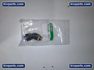 SMC KQK10-402 One-Touch Push-In Elbow Fitting – actual item, photo 2 of 3