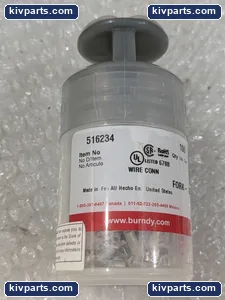 Burndy 516234 Hylug Fork Terminal Connector – actual item, photo 2 of 7