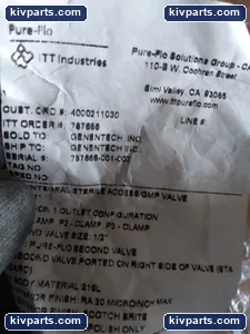 ITT 1-316L-RA20MAX Pure-Flo Diaphragm Valve – actual item, photo 4 of 6