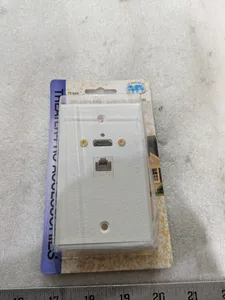 LKG Industries 75-649 Standard White Wall Plate Cover