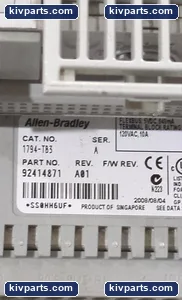 Allen-Bradley 1794-T63 FLEX I/O Terminal Base – actual item, photo 4 of 4