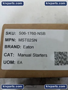 Eaton MST02SN NEMA 1 Manual Starter – actual item, photo 2 of 11