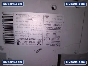 FAZ-C6/1-NA Xpole Unit Circuit Breaker – actual item, photo 5 of 6