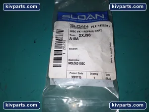 Sloan 2XJ98 Part for Flush Valve – actual item, photo 2 of 4