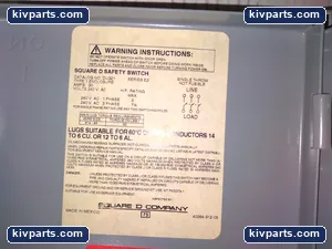 Square D DU321 General Duty Safety Switch – actual item, photo 2 of 5