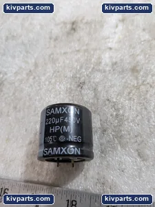 Samxon 220UF450V Hp(m Capacitor – actual item, photo 7 of 8