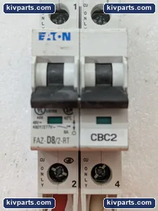 Eaton FAZ-D8/2-RT Miniature Circuit Breaker – actual item, photo 4 of 6