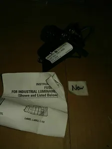 General Electric FK1-IND 3938 Industrial Luminaire Fuse