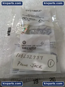 Commscope 108232737 Avaya Phone Jack – actual item, photo 5 of 7