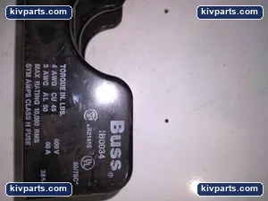Bussmann IB0034 10000 RMS SYM Amps Class Fuse – actual item, photo 2 of 4