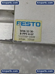 Festo DFM-32-30-B-PPV-A-GF Pneumatic Guided Drive Cylinder – actual item, photo 4 of 5