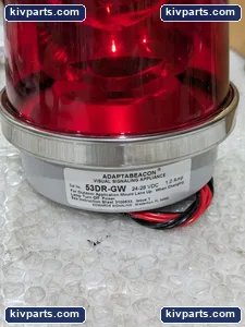 Edwards 53DR-GW Adaptabeacon Red Beacon – actual item, photo 6 of 13