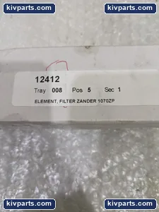 Parker Filter Element with O-Ring Seals – actual item, photo 7 of 9
