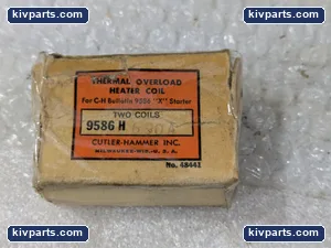 Cutler-Hammer 9586H690A Overload Heater Coil Two Coils – actual item, photo 2 of 4