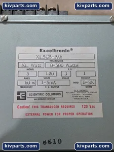 Scientific Columbus XL5C5-PA6 Exceltronic Watt Transducer – actual item, photo 3 of 8