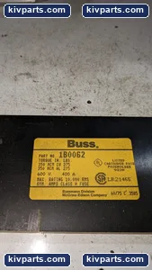 Bussmann 1B0062 10000 RMS SYM Amps Class Fuse – actual item, photo 3 of 4