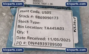 General Electric 076D4307 Flowserve Pump Throat Bushing – actual item, photo 2 of 4