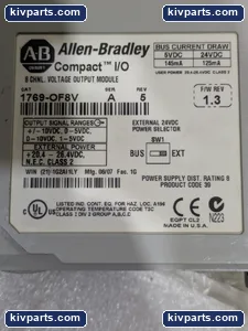 Allen-Bradley 1769-OF8V PLC I/O Module – actual item, photo 2 of 7