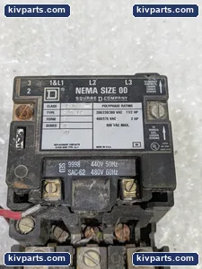 Square D 8536SAO12 NEMA Size 00 Motor Starter – actual item, photo 2 of 5