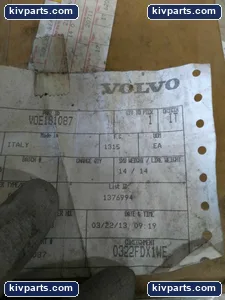 Volvo VOE181087 Roller Bearing – actual item, photo 4 of 8