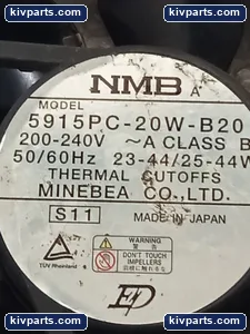 NMB 5915PC-20W-B20 Axial Cooling Fan – actual item, photo 3 of 5