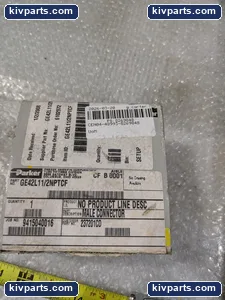 Parker GE42L11/2NPTCF Ermeto Male Connector – actual item, photo 2 of 6