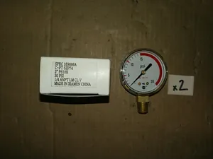Zoro Select 5ZP74 Pressure Gauge