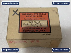 Cutler-Hammer 9586H3775 Thermal Overload Heater Coil – actual item, photo 2 of 4