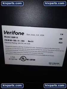 Verifone M169-500-01-NA Ruby CIC POS Terminal – actual item, photo 6 of 11