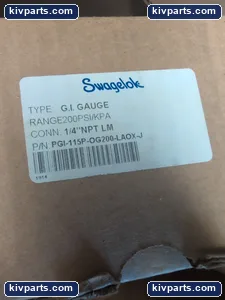 Swagelok 1/4MNPT GI Gauge – actual item, photo 4 of 4