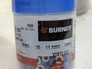 Burndy TP146 Vinylug Insulated Ring Terminal