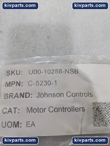 Johnson Controls C-5230-1 Panel – actual item, photo 2 of 8