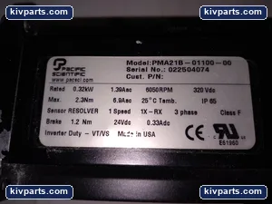 Pacific Scientific PMA21B-01100-00 Servo Motor – actual item, photo 2 of 5
