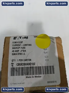 Eaton CBUC09040C100 Current Limiting Backup Fuse – actual item, photo 7 of 8