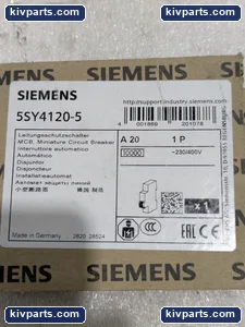 Siemens 5SY4120-5 Miniature Circuit Breaker – actual item, photo 2 of 3