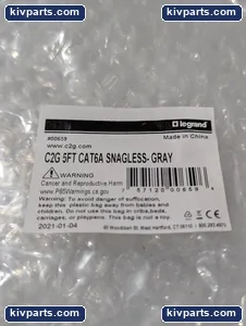 Legrand 00659 Cat6a Ethernet Patch Cable – actual item, photo 5 of 6