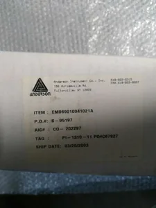 Anderson EM069010041021A Pharma Pressure Gauge