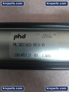 PHD ML301569-REV-A Pneumatic Air Cylinder – actual item, photo 2 of 7