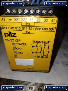 Pilz X3P Safety Relay – actual item, photo 2 of 4