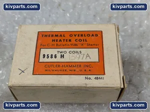 Cutler-Hammer 9586H1597A Thermal Overload Heater Coil – actual item, photo 2 of 4
