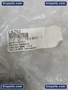 Honeywell LSZ53 Micro Switch – actual item, photo 4 of 5