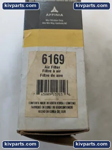 Napa 6169 Engine Air Filter Panel – actual item, photo 4 of 5