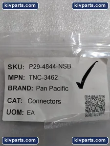 PAN Pacific TNC-3462 Connectors – actual item, photo 2 of 5