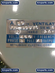 Mitsubishi PF-30UTC Ventilating Fan – actual item, photo 3 of 11