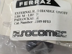 Ferraz Shawmut 2109 0F13 Socomec External Red Handle