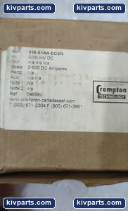Crompton 016-01AA-ECSN Analog Panel Meter – actual item, photo 5 of 6