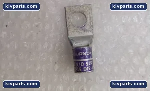 Burndy YA29-L YA28-L Copper Compression Lug – actual item, photo 3 of 4